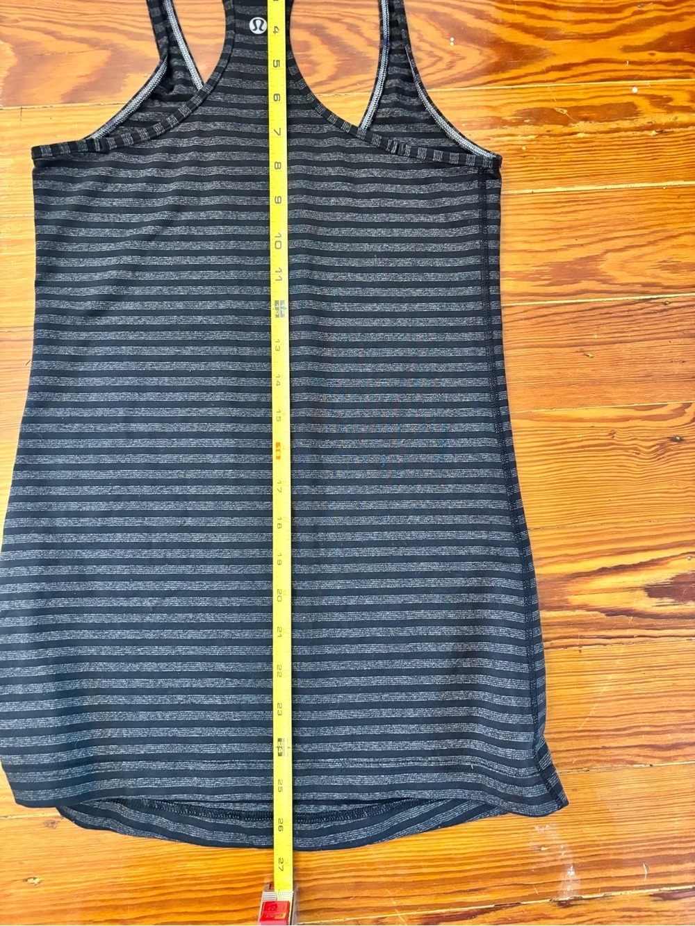 Lululemon Cool Racerback II in Black Stripe - Picture 7 of 7
